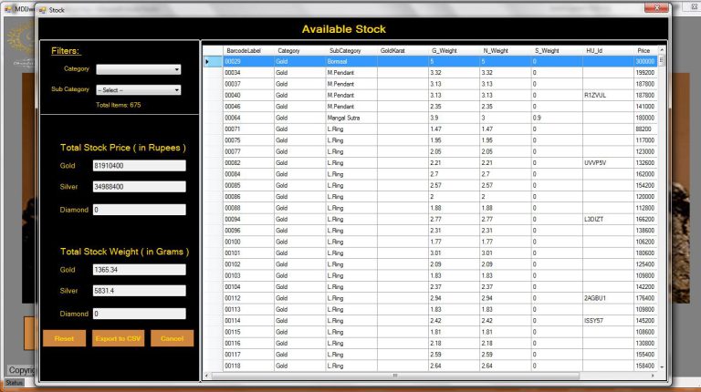 StockReport