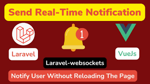 laravel real time notification